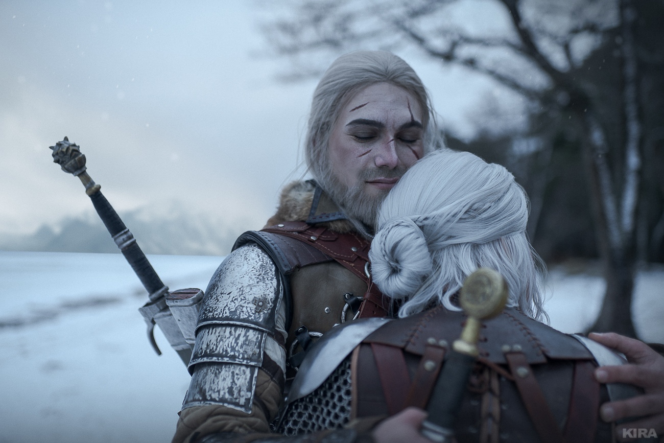 The witcher 3 geralt and ciri фото 111