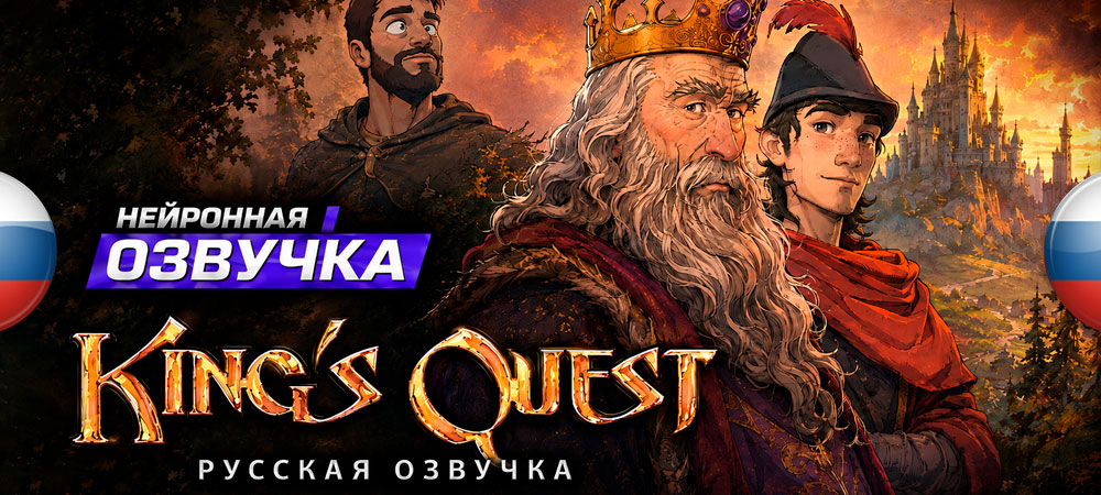 Вышла нейросетевая озвучка King’s Quest (2015-2016)