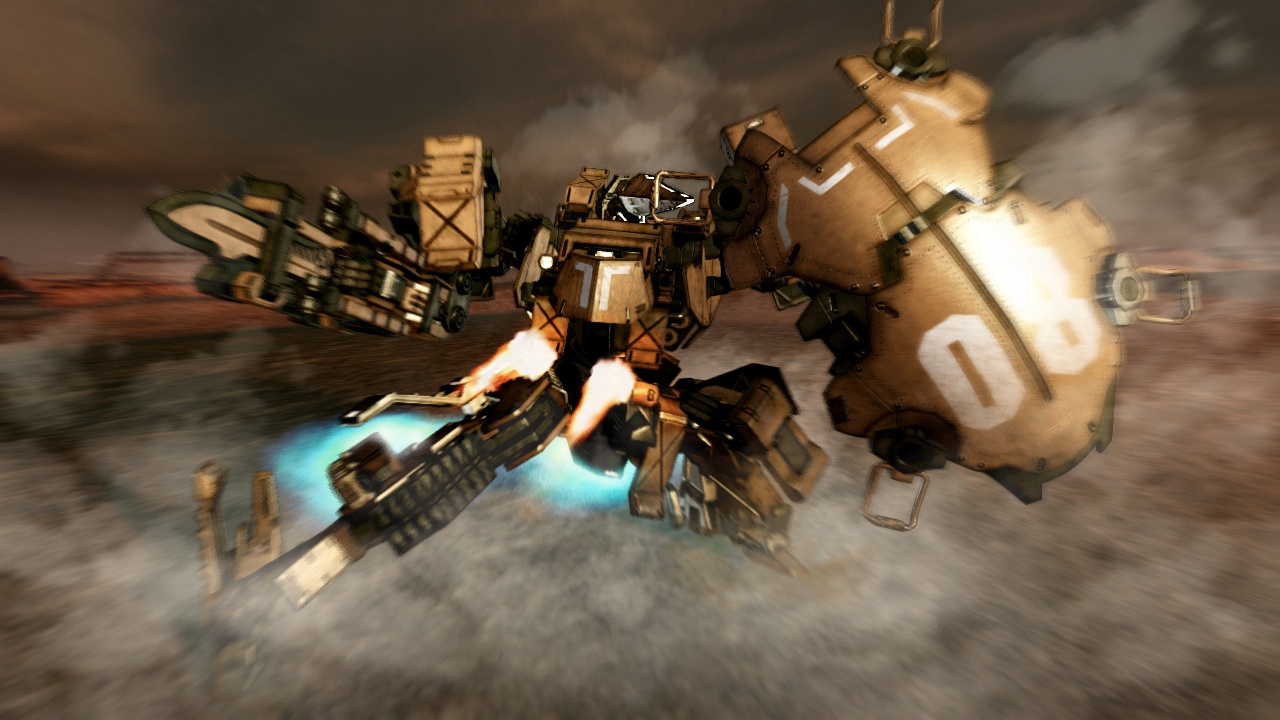 Скриншот из&nbsp;Armored Core: Verdict&nbsp;Day.