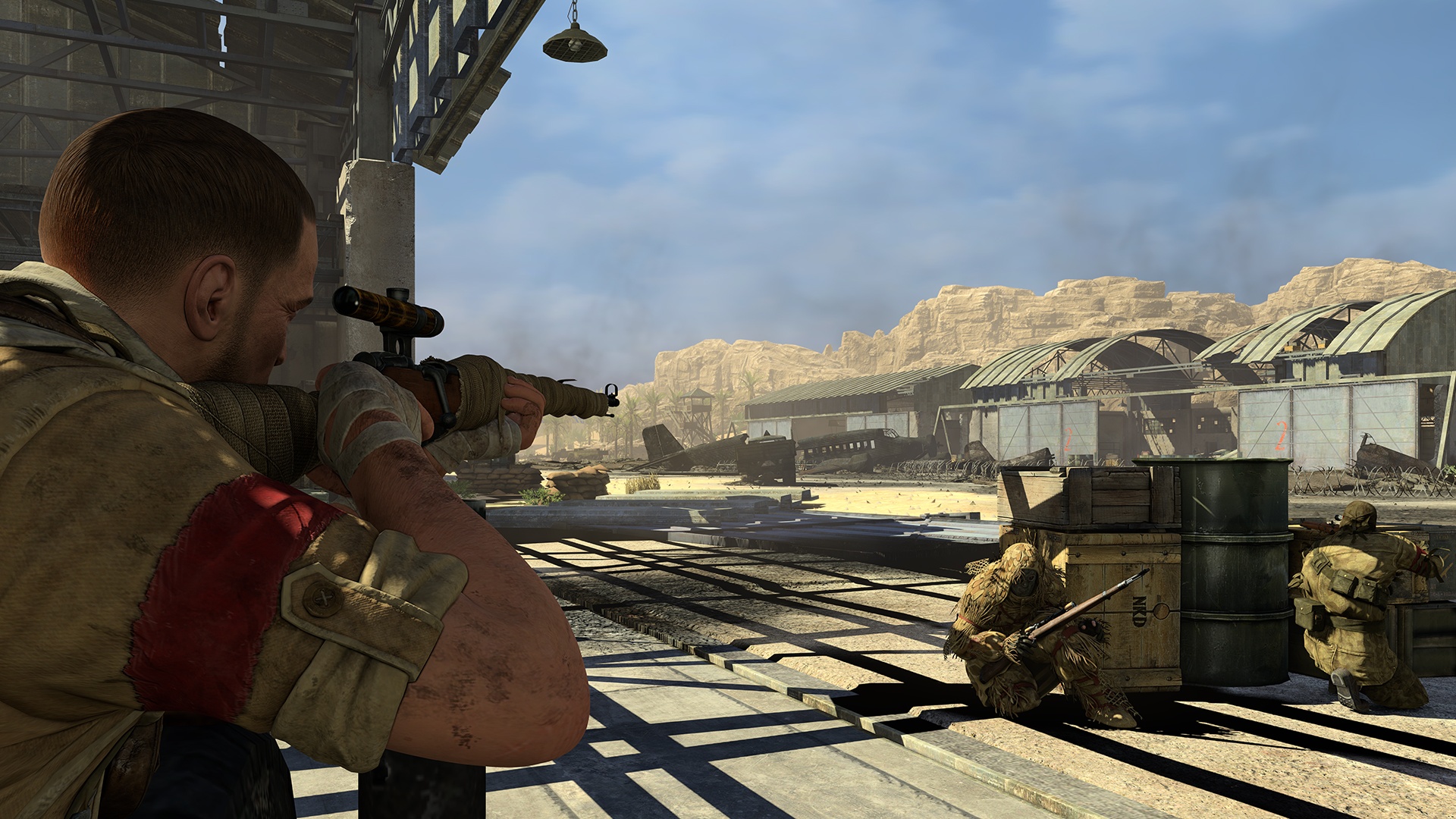 Игры про снайперов 2023. Sniper Elite 3. Sniper Elite 3 2014. Sniper Elite 3 (Xbox one). Снайпер Elite 3.